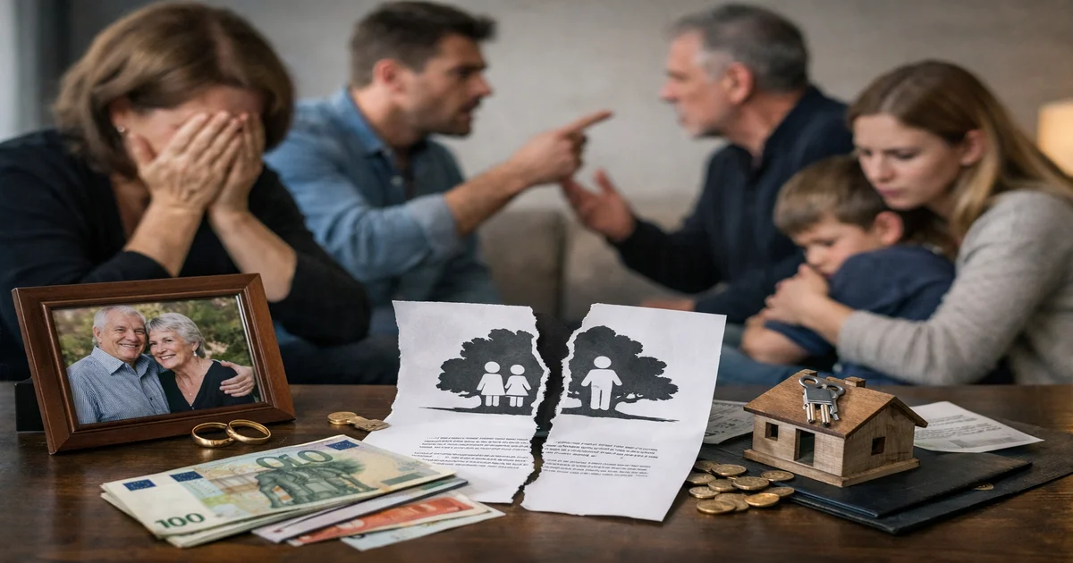 Titelbild von Nachlassplanung ohne Testament: 5 fatale Folgen für Ihre Familie