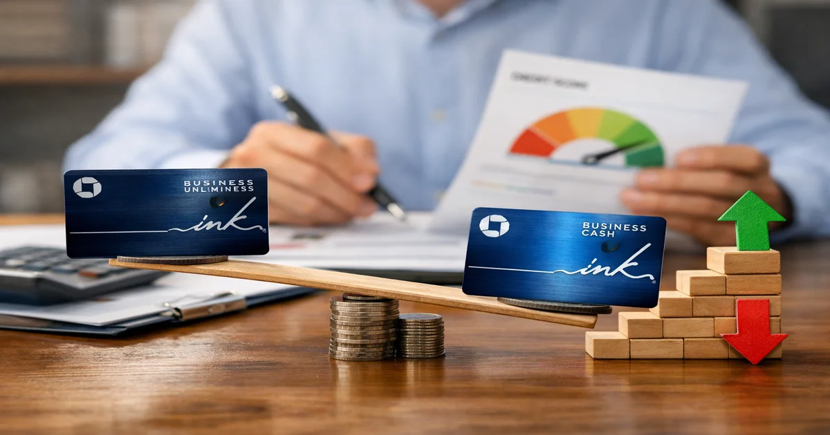 Cover image of Chase Business Unlimited vs Ink Cash: Which Builds Credit Faster?