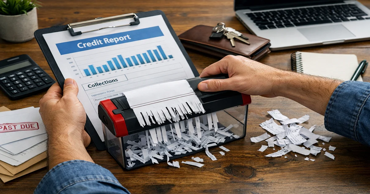 Cover image of How to Remove Collections from Credit Report Without Hiring Companies