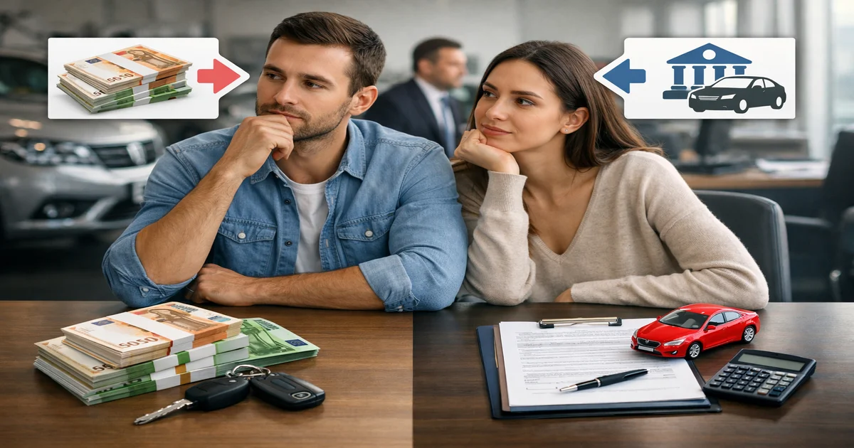 Imagen de portada de Préstamos para Coches: ¿Conviene Financiar o Pagar al Contado?