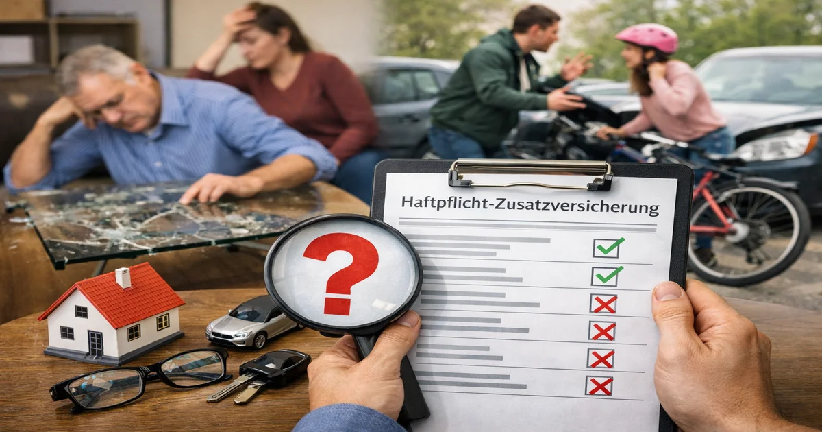 Titelbild von Private Haftpflicht-Zusatzversicherung: Wann schützt sie wirklich?