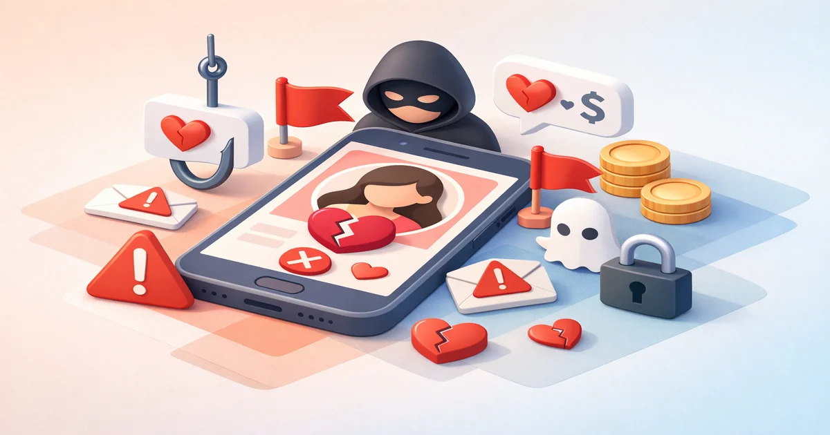 Titelbild von Dating App Red Flags: 7 Zeichen, die du nicht ignorieren solltest