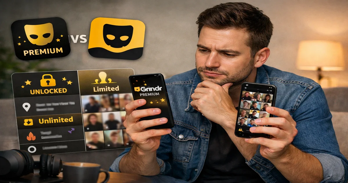 Titelbild von Grindr Premium: Lohnt sich das Abo wirklich?