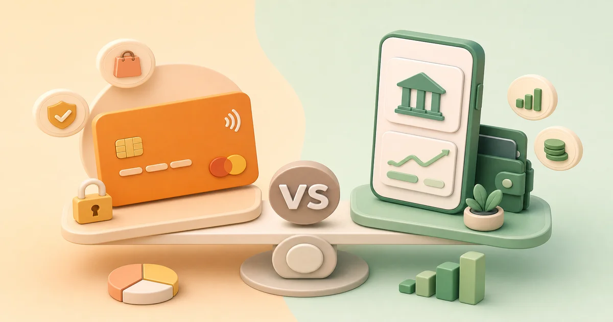 Imagem de capa de Cartão Pré-pago vs Conta Digital: Qual Vale Mais a Pena?