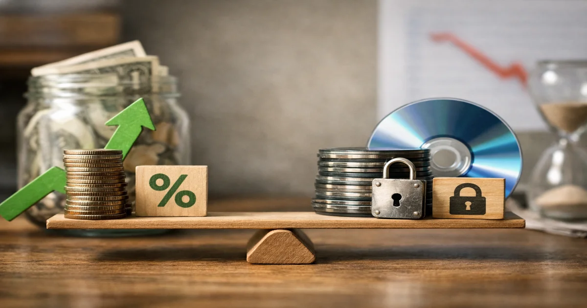 Cover image of High-Yield Savings vs CD: Which Wins Right Now?