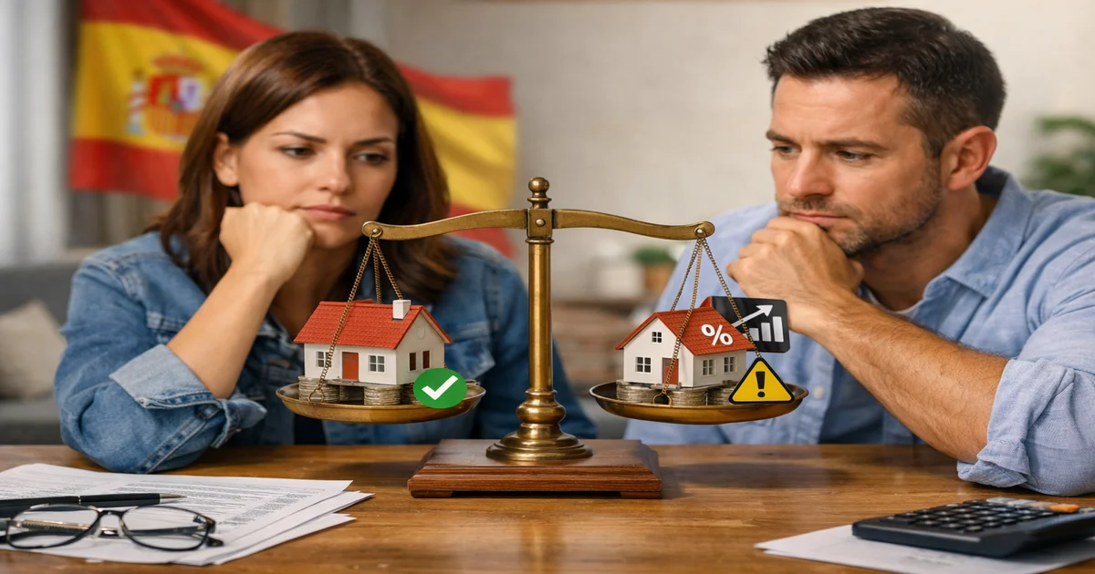 Imagen de portada de Hipotecas a Tipo Fijo vs Variable: ¿Cuál Conviene Más en España?