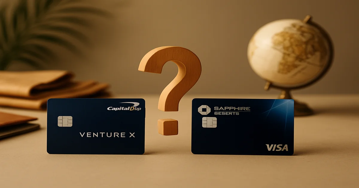 Cover image of Capital One Venture X vs Chase Sapphire Reserve: Which Premium Travel Card